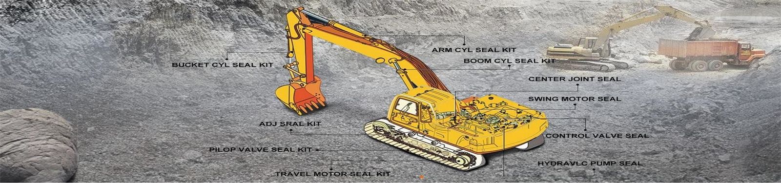 Máquina escavadora Engine Parts