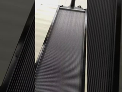 Todo o radiador de alumínio 2302966 do caso da transmissão da máquina escavadora E345D do radiador do fã de alta qualidade