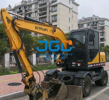 XYB75W-9 XYB75W-8T Cabine de vidro frontal da escavadeira Porta deslizante inferior na parte traseira do braço direito Vidro temperado