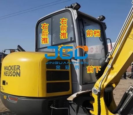 Escavadeira Z38 50 60 Engrenagem Dianteira Superior E Inferior Traseira Esquerda Janela Deslizante Vidro Temperado