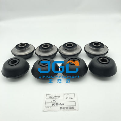 Excavadora PC60-5-6 Motor Diesel Support Cushion Para Motor Cushion