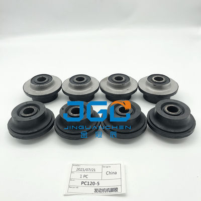 Fornecimento de múltiplos suportes de borracha para motores, peças de escavadeiras, almofadas para motores para PC120-5