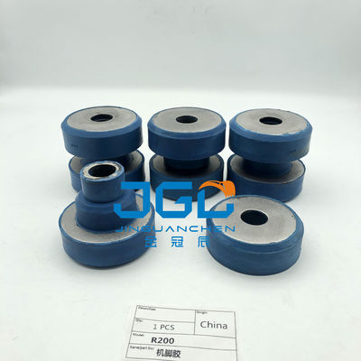 Vendas quentes Peças de motor de escavadeira de alta qualidade R200 Motor Mount Borracha para Motor de montagem Frente