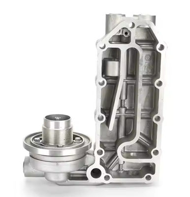 PC300-7 Excavadora Peças para motores a diesel 6D114 Filtro de óleo lubrificante cabeça de filtro de óleo resfriador do assento cobertura do radiador 3934159