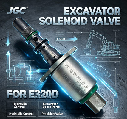 E320D válvula solenoide de alta qualidade para escavadeira