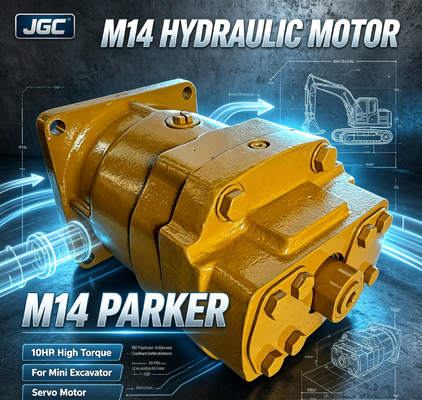 Motor Servo Parker M14 10hp Motor Hidráulico de Alto Torque para Mini Escavadeira