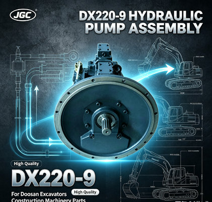 DX220-9 Alta Qualidade Old Style Hydraulic Pump Assembly para Excavators Doosan Peças de Máquinas de Construção