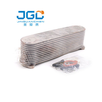 Refrigerador intermediário das peças de motor diesel de Oil Cooler Core da máquina escavadora de H06C
