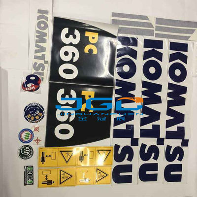 Etiqueta do corpo de máquina de Spare Parts Whole da máquina escavadora de PC130 PC160 PC200 PC240 PC360