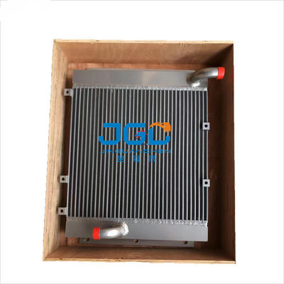 Refrigerador de óleo de alumínio do motor de Radiator HD512 da máquina escavadora do permutador de calor da aleta da placa