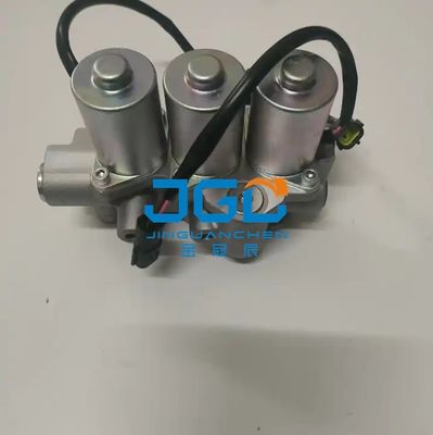 O conjunto de válvula tripartido SK250-10 do solenoide é apropriado para a máquina escavadora LQ35V00007F1