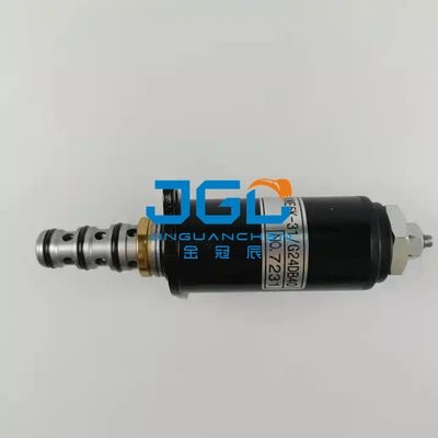Peças hidráulicas mecânicas da válvula de solenoide G24DB40 da máquina escavadora da substituição SK200-6
