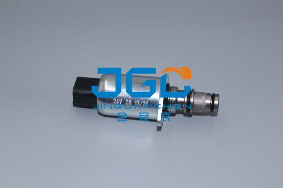 Peças sobresselentes da máquina escavadora da válvula de solenoide T335 T336 24V/12V que projetam as peças de maquinaria