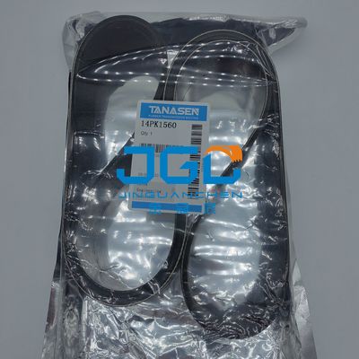 Peças sobresselentes de Spare Belt 14PK1560 da máquina escavadora da maquinaria de construção