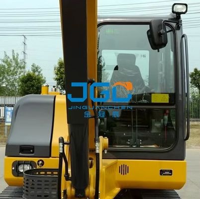 Escavadeira XE60D Pára-brisa dianteiro Porta inferior Claraboia Braço direito Vidro temperado