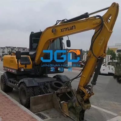 XYB75W-9 XYB75W-8T Cabine de vidro frontal da escavadeira Porta deslizante inferior na parte traseira do braço direito Vidro temperado