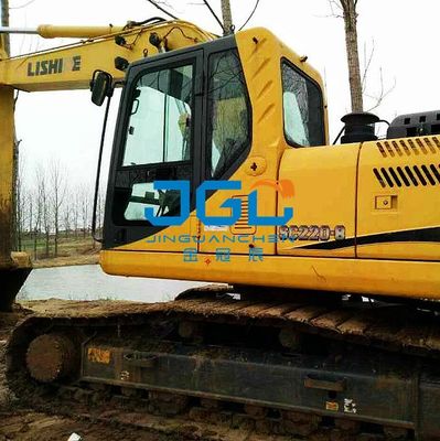 Escavadeira Glass SC210-8 230-8 Máquina Gancho Engrenagem dianteira Porta inferior Empurrar e puxar a engrenagem lateral traseira Braço direito