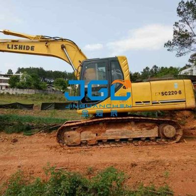 Escavadeira Glass SC210-8 230-8 Máquina Gancho Engrenagem dianteira Porta inferior Empurrar e puxar a engrenagem lateral traseira Braço direito