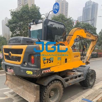 Vidro da escavadeira C75W Vidro da engrenagem dianteira da cabine Vidro temperado da porta e da janela traseira do veículo inteiro