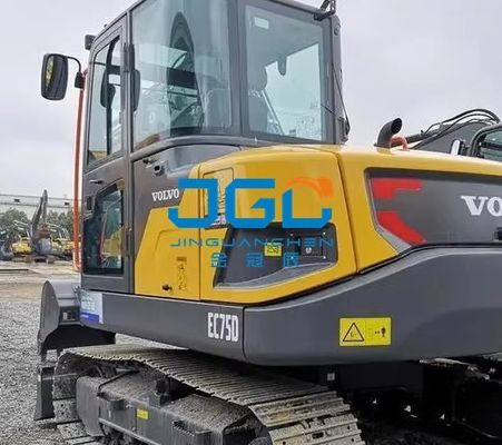 EC75D Escavadeira Vidro Frontal Superior e Inferior Porta Esquerda Empurrar Pára-brisa Traseiro Direita Grande Clarabóia