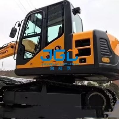 Excavator B70 Front Wind Empurre para cima e para baixo o lado traseiro do vidro temperado sob a porta da janela