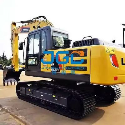 FR225D 220E 260E 150E 170E Escavadeira Engrenagem dianteira do vento Empurrar e puxar vidro da janela