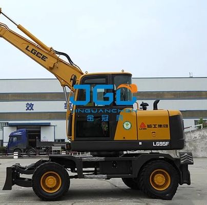 Escavadeira 95F 75F Amortecedor Frontal Janela Corrediça Amortecedor Traseiro Porta Braço Inferior Direito Clarabóia Vidro Temperado