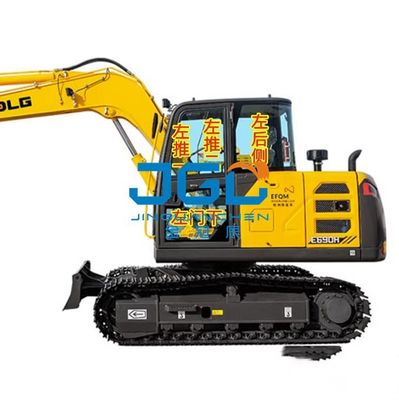 E690H/635/655/675/685 Escavadeira Pára-brisas Traseiro Lateral Curva Claraboia Braço Direito