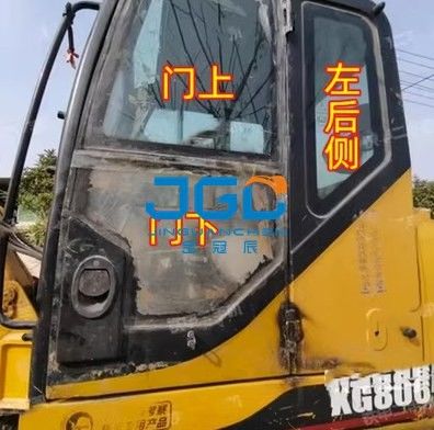 806 Escavadeira Frente Inferior Porta Traseira Direita Empurrar e Puxar Claraboia Vidro Temperado