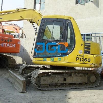 PC60 100 120 200-6 Escavadeira Vidro Engrenagem de vento dianteira Engrenagem traseira Empurrar e puxar vidro para cima