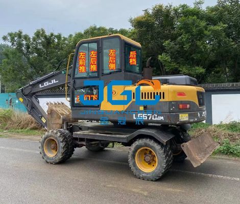670BM 680 690 Escavadeira Vidro Para-brisa Frente Porta Janela Corrente Vidro