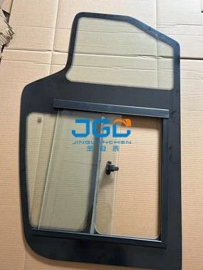 75S-9 75X Escavadeira vidro porta inteira vidro com acessórios integrais de janela pequena