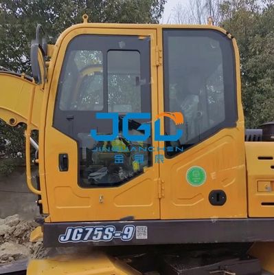 Vidro da escavadeira JG75S-9 95Z Pára-brisa dianteiro Portas superiores e inferiores Braço direito traseiro Clarabóia Vidro