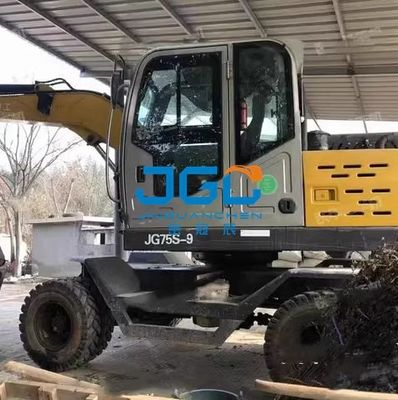 Vidro da escavadeira JG75S-9 95Z Pára-brisa dianteiro Portas superiores e inferiores Braço direito traseiro Clarabóia Vidro