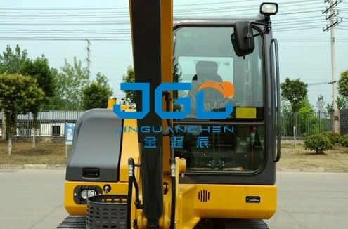 A máquina escavadora Front And Rear Doors And Windows de XE60D saiu e as peças de substituição direitas do para-brisa