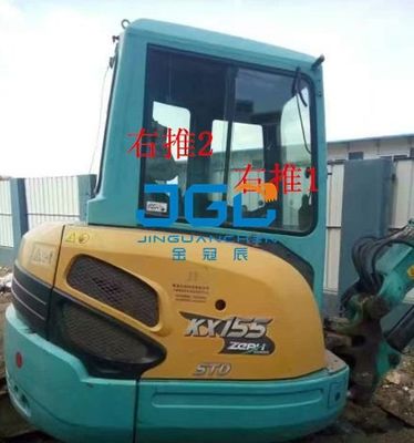 Para-brisa direito das portas de Front And Rear Left And da máquina escavadora KX155 161 135-3S, o superior e o mais baixo