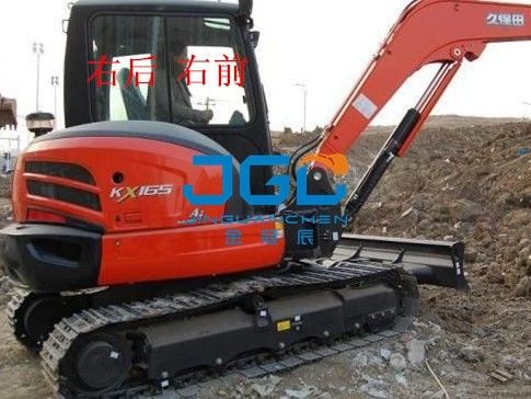 KX165-5 máquina escavadora Front Gear Rear Block Left e portas direitas e para-brisa superior e mais baixo de Windows