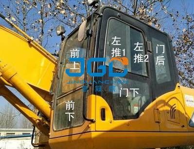 LG6225 a máquina escavadora Glass Doors And Windows saiu e Front And Rear Windshield adequado