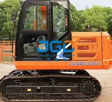 Largo braço vidro lateral de LG6075H Excavator porta dianteira e traseira e janelas