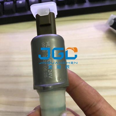 Acessórios de escavadeiras de 24 V válvula solenoide HLSDCV058 Partes de máquinas de construção