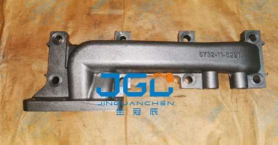 S4D102 Manifold de escape de alta qualidade FIT 6732-11-5221 Para Komatsu WA120-3L