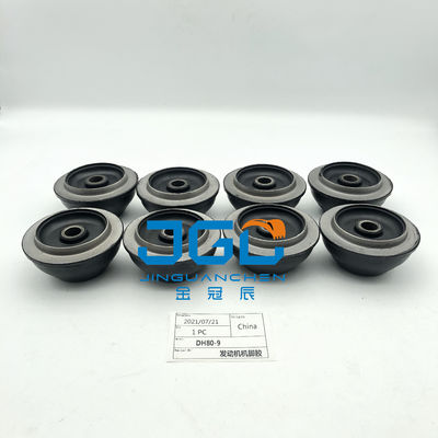 Peças de reposição almofada de montagem de motor de tamanho médio para almofada de borracha de escavadeira DH80-9