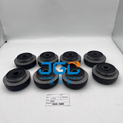 Acessórios de boa qualidade para montagem do motor da escavadeira Ex60 Cushion do motor preto