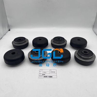 Acessórios de boa qualidade para montagem do motor da escavadeira Ex60 Cushion do motor preto