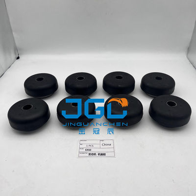 Acessórios de boa qualidade para montagem do motor da escavadeira Ex60 Cushion do motor preto