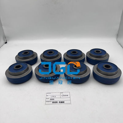 Acessórios de boa qualidade para montagem do motor da escavadeira Ex60 Cushion do motor preto