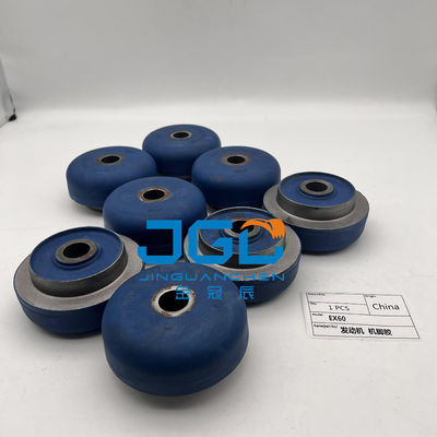 Acessórios de boa qualidade para montagem do motor da escavadeira Ex60 Cushion do motor preto