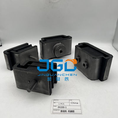 Peças para motores de escavadeiras EX200-1 Motor traseiro montado em borracha 4127808 Montantes de borracha