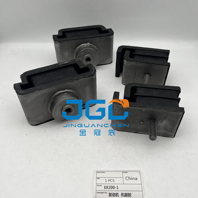 Peças para motores de escavadeiras EX200-1 Motor traseiro montado em borracha 4127808 Montantes de borracha
