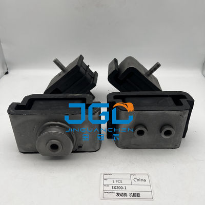 Peças para motores de escavadeiras EX200-1 Motor traseiro montado em borracha 4127808 Montantes de borracha